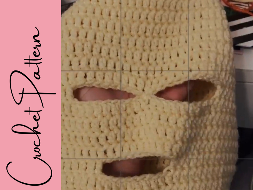 ski mask crochet pattern