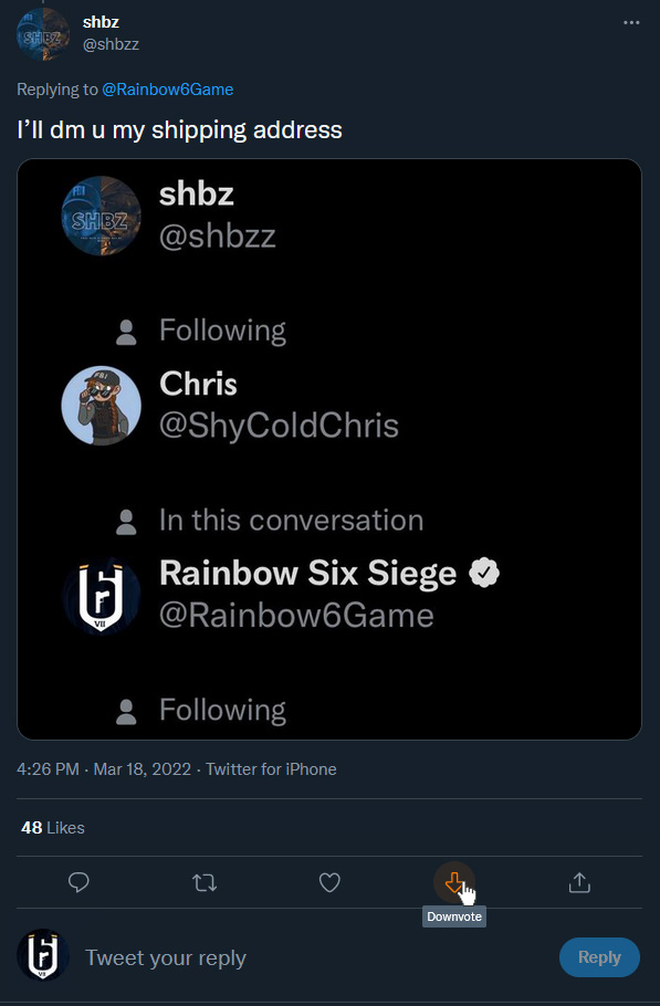 r6 twitter