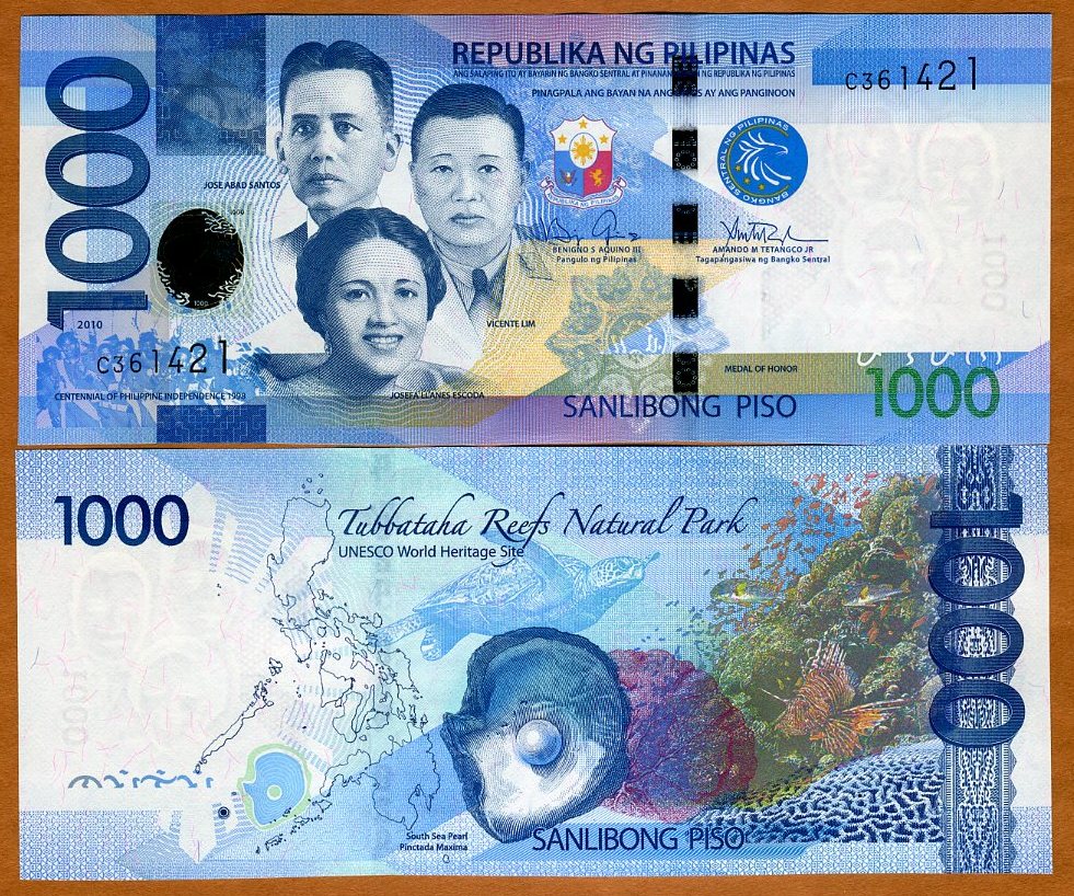 1000 philippine pesos to cad