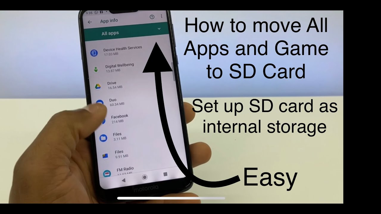 samsung transfer apps to sd card