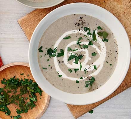 mushroom soup recipe for morphy richards soup maker