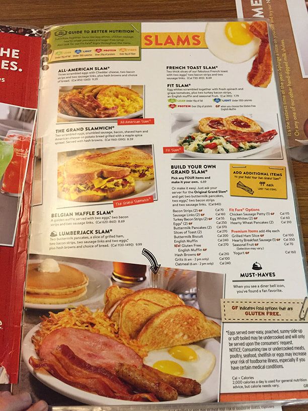 dennys menu with prices