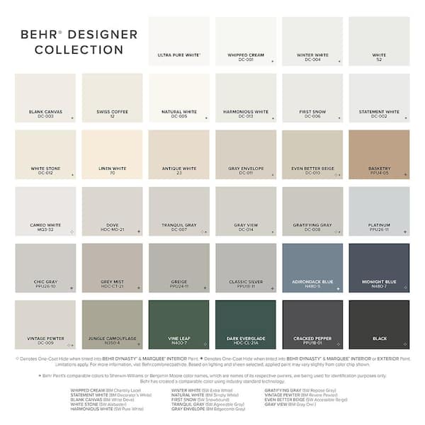 behr exterior paint colors