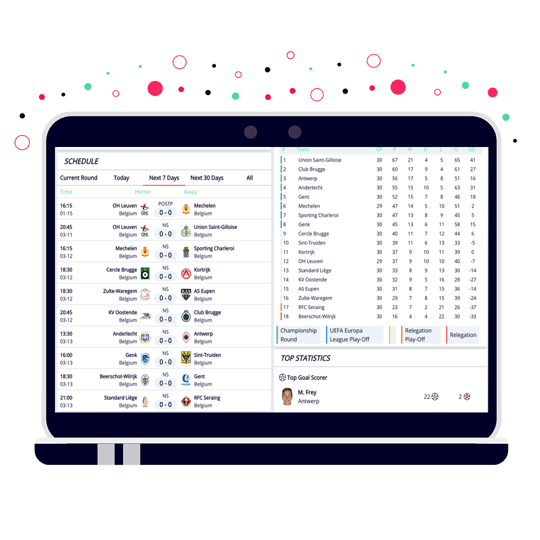 belgian pro league fixtures