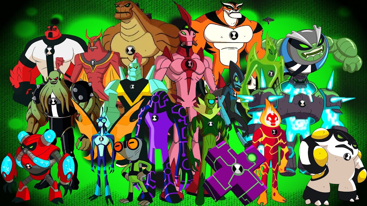 ben 10 reboot aliens