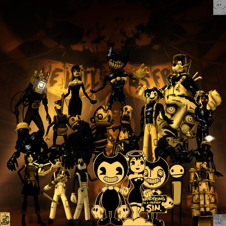 bendy and the ink machine characters
