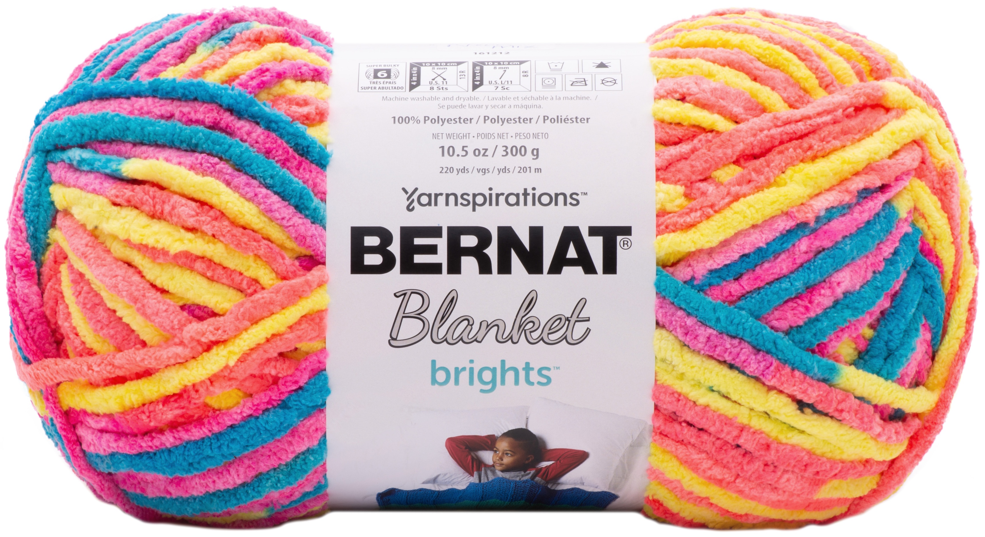 bernat brights blanket