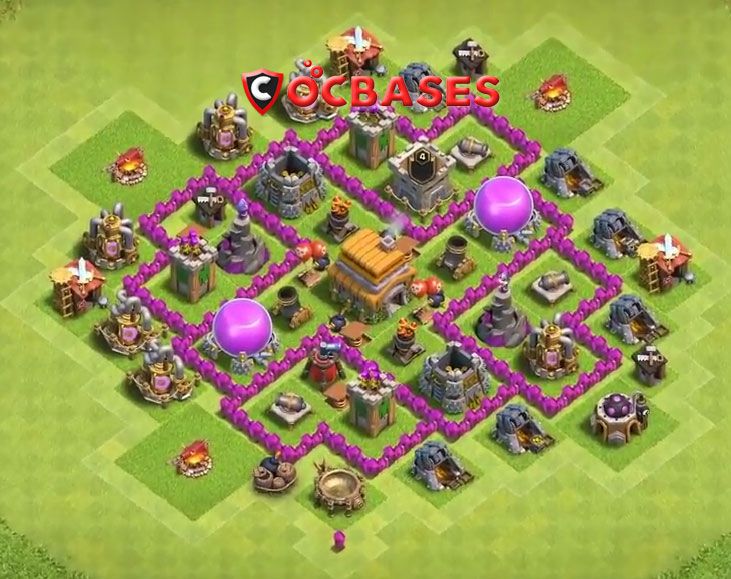 best base for town hall 6