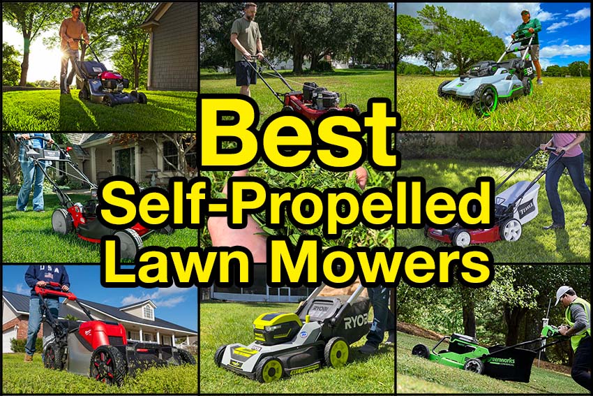 best self propelled gas mowers