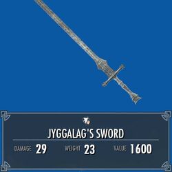 best two handed sword skyrim