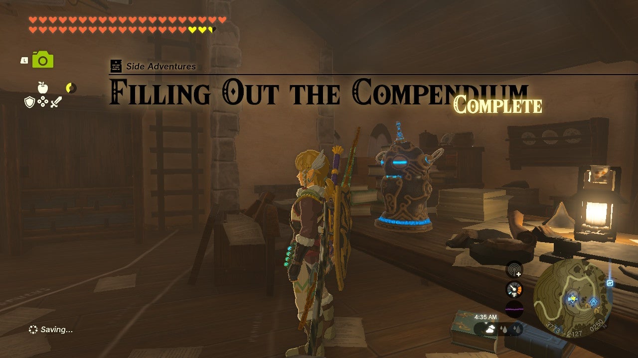 totk hyrule compendium