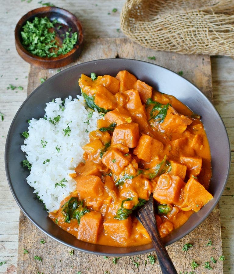 sweet potato curry bbc