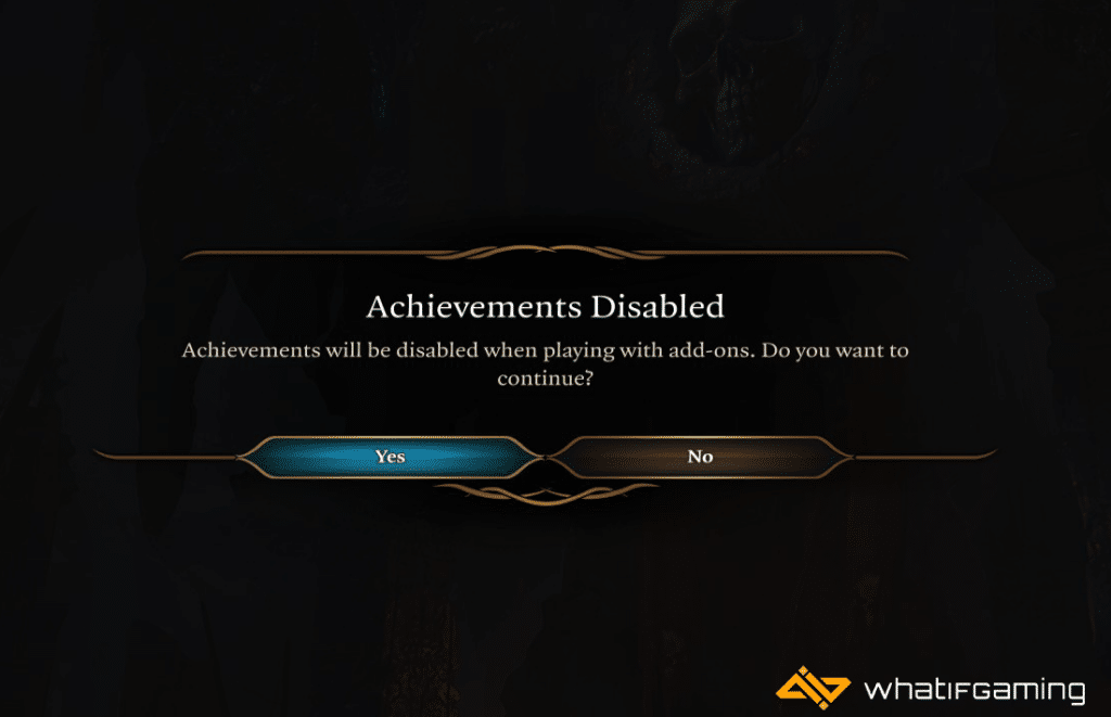 bg3 achievement mod