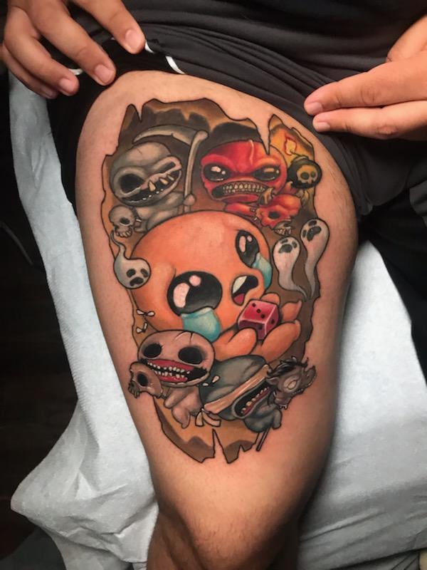 binding of isaac tattoo