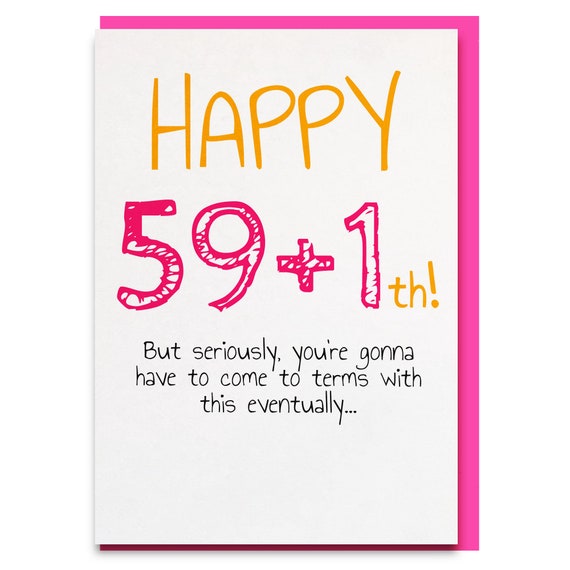 birthday cards for 60th birthday