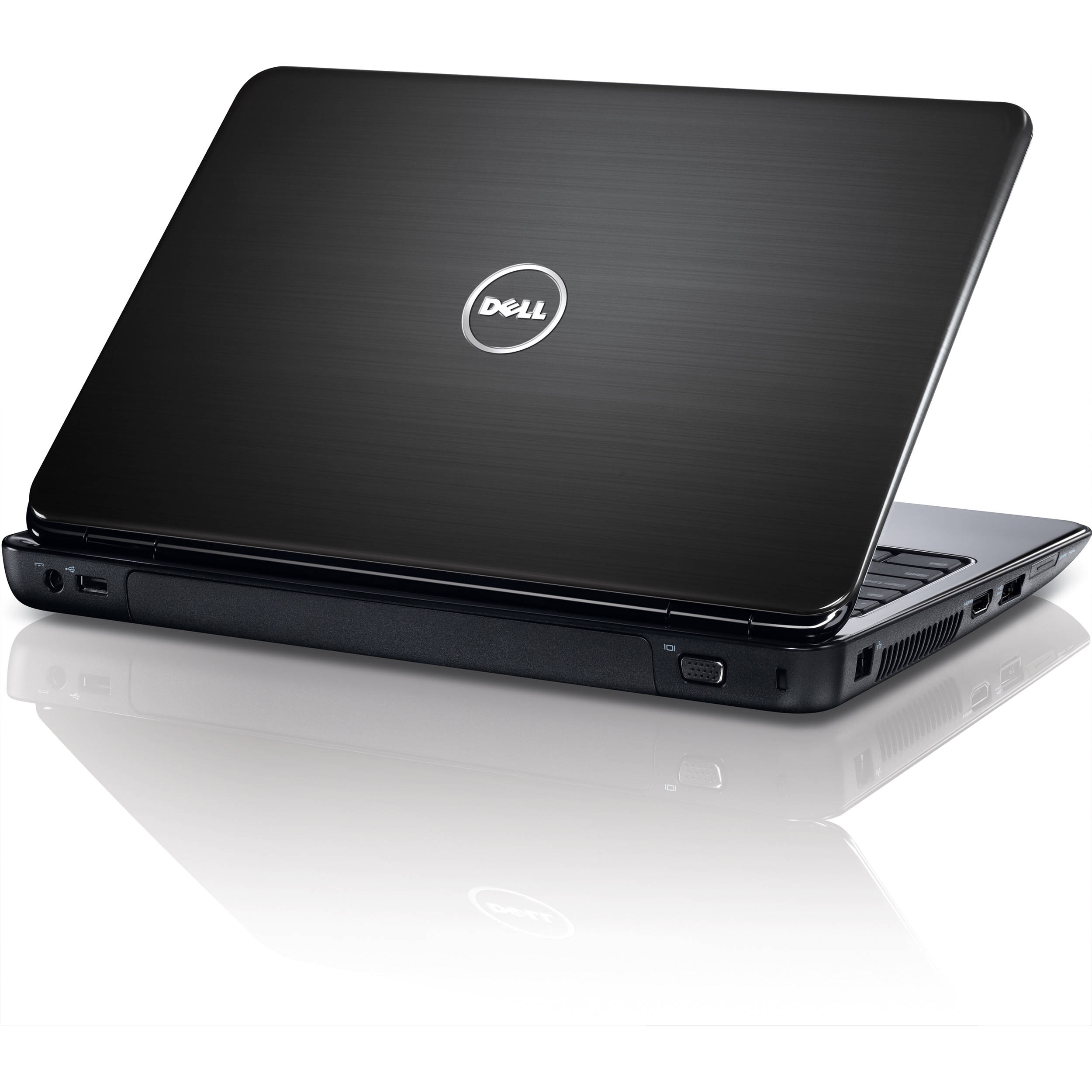 black dell laptop