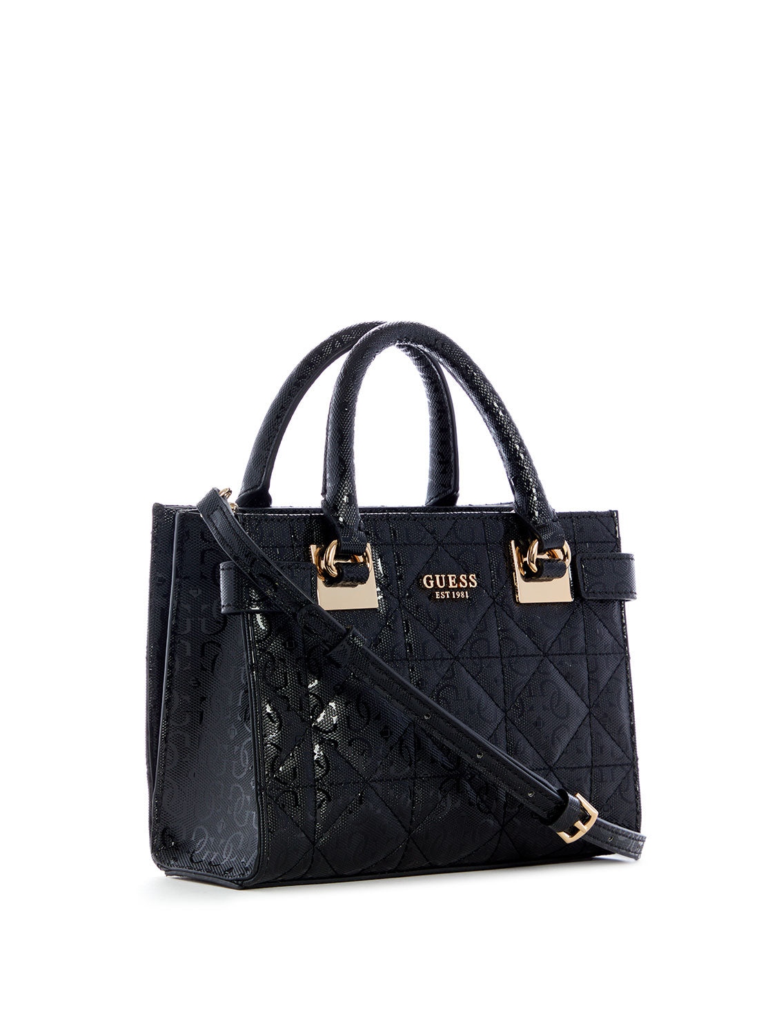 black handbag guess