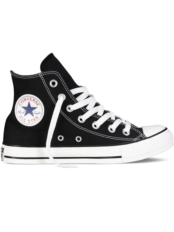 black high top converse size 5