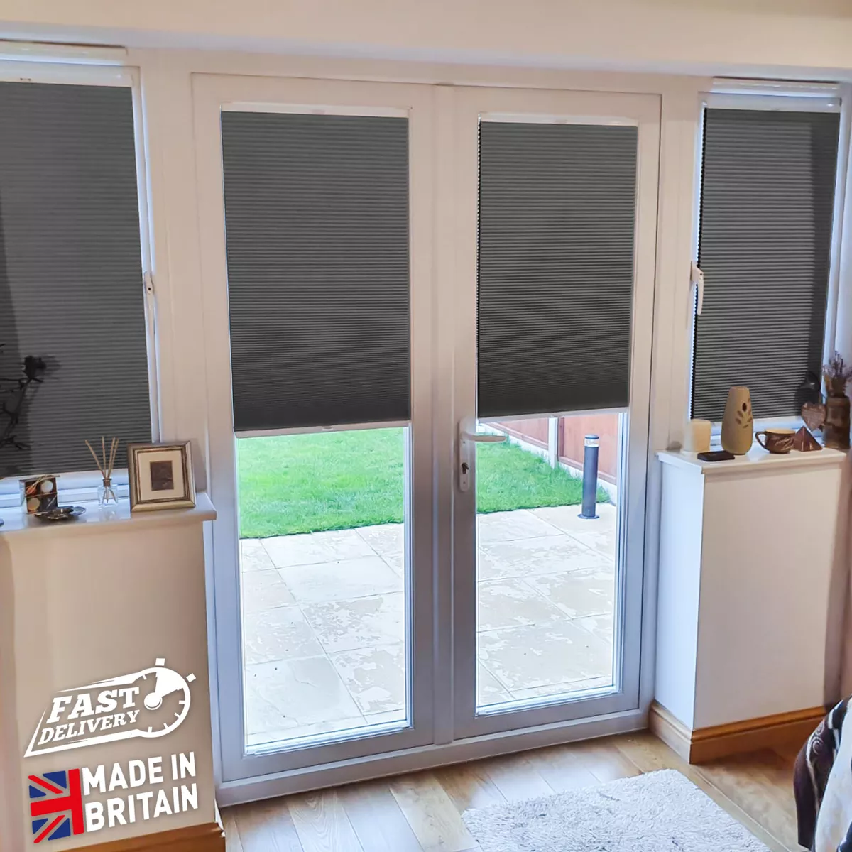 blackout shade for french door