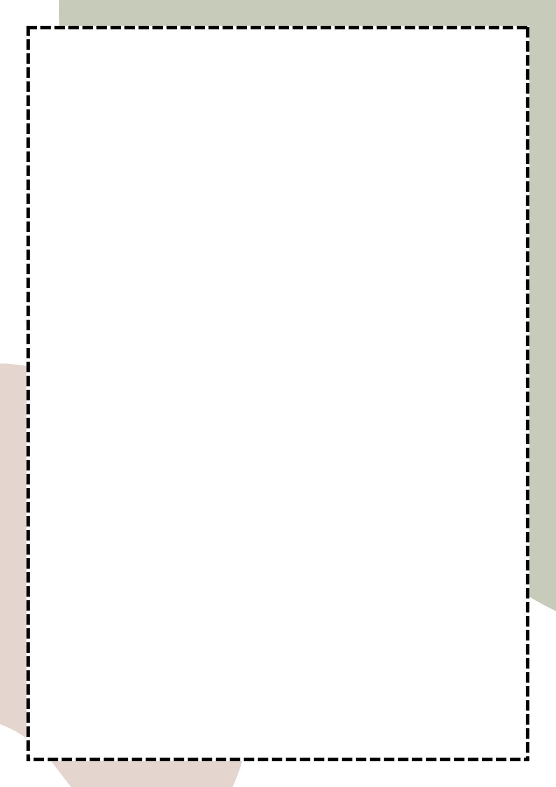 blank page border design