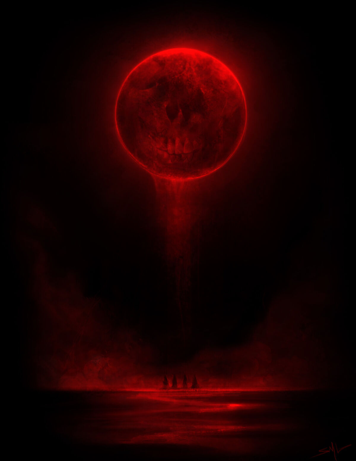 blood red moon anime