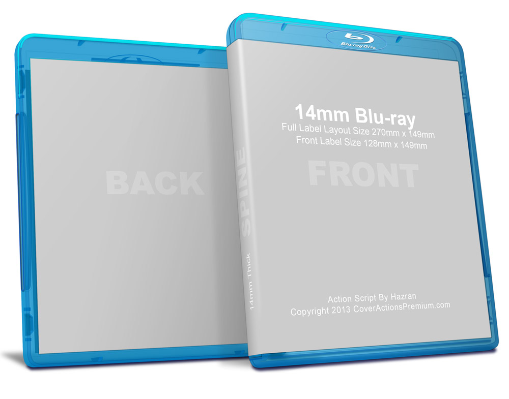 blu ray cover template psd