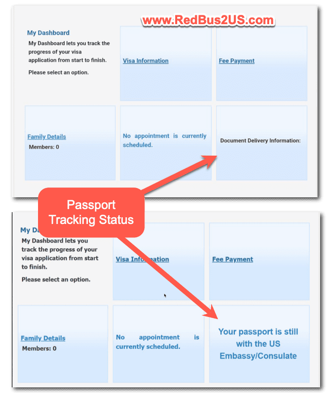 blue dart passport tracking