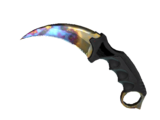 blue gem karambit case hardened