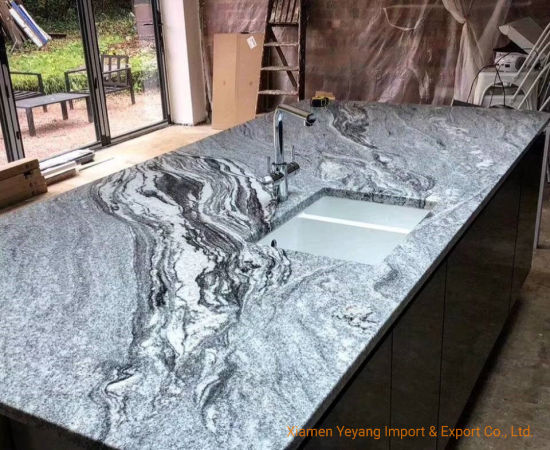 blue grey granite countertops