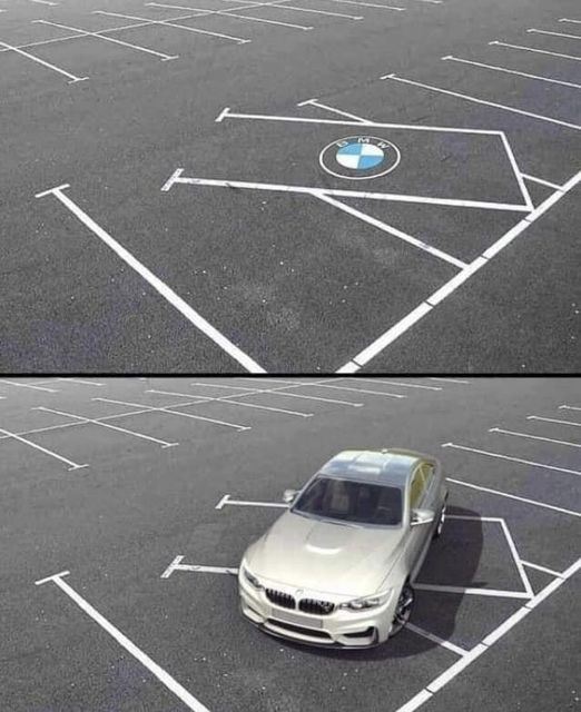 bmw parking meme