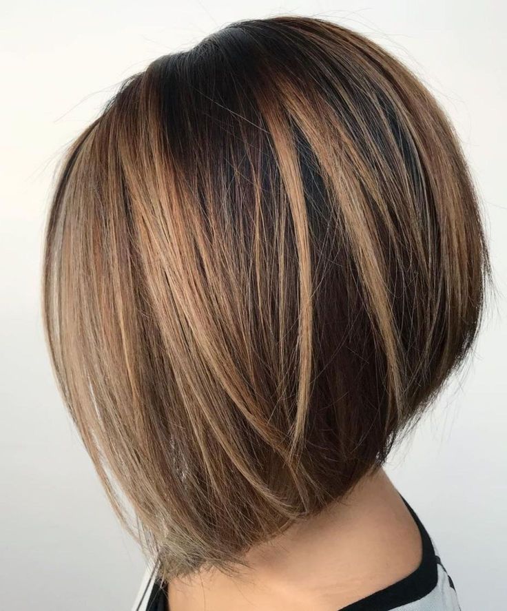 bob hairstyles with highlights