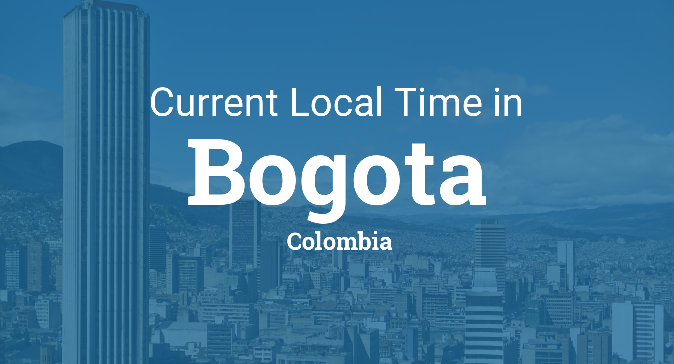 bogota time now