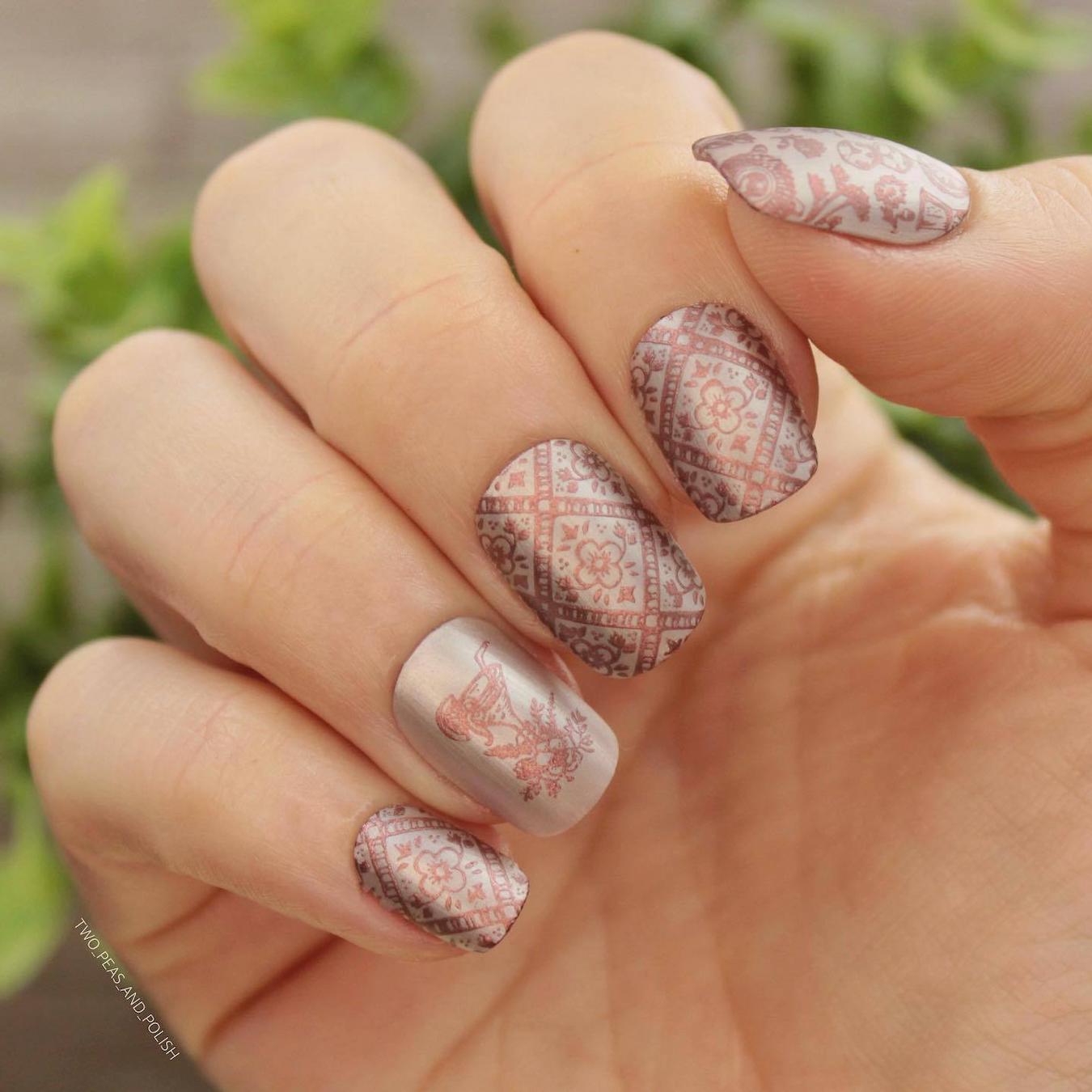 boho nails