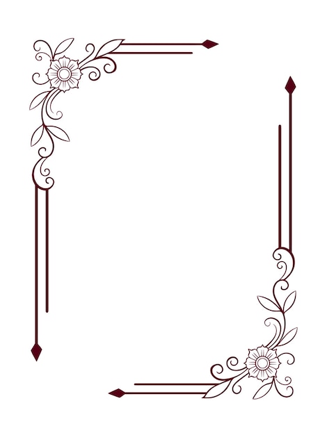 border corner design png