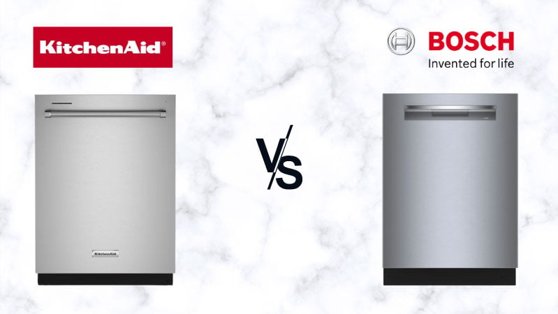 bosch vs kitchenaid dishwasher