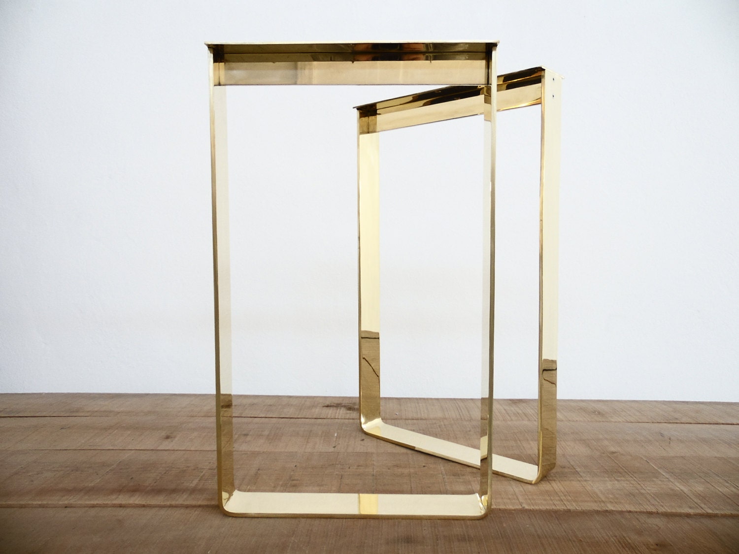 brass table legs