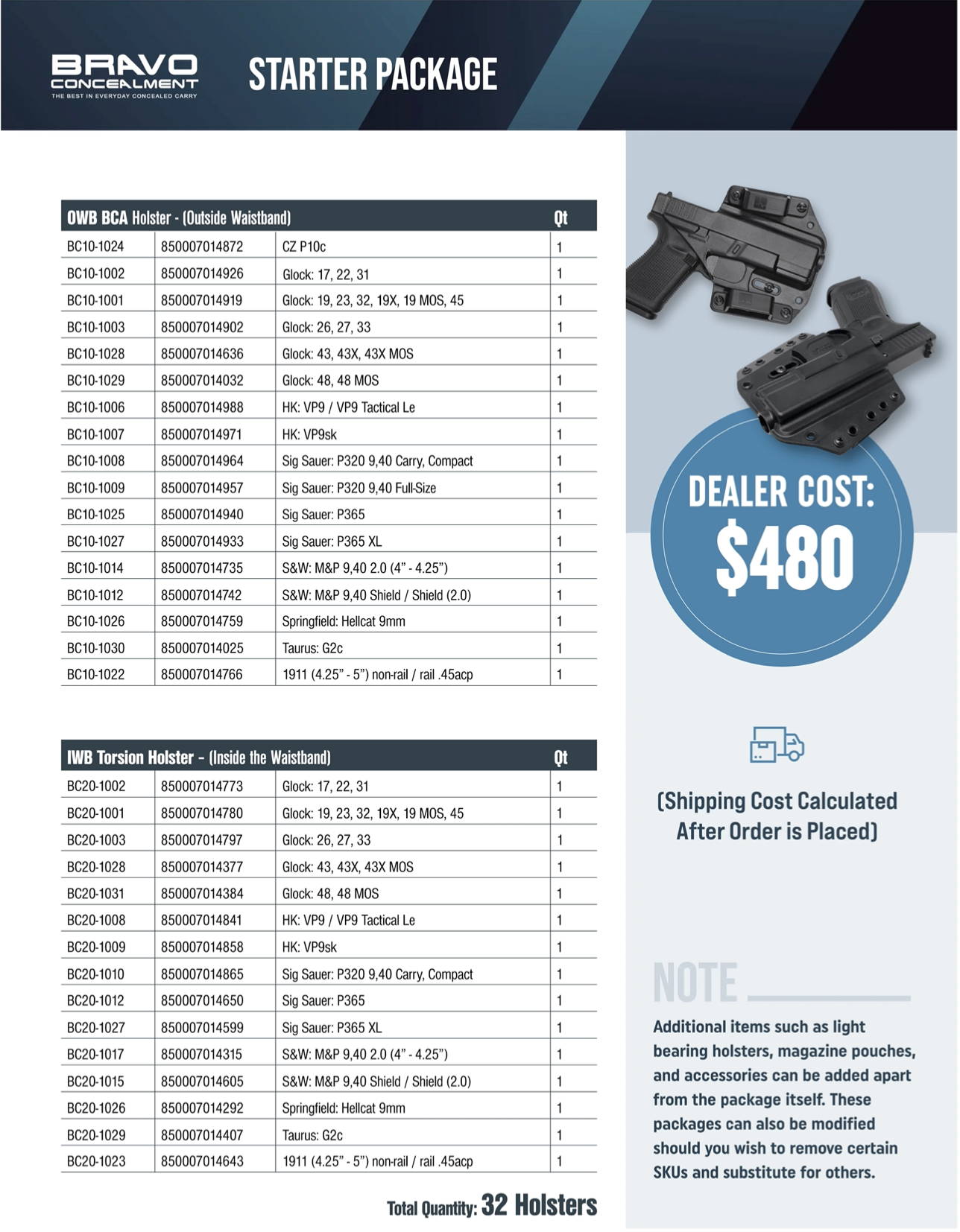 bravo concealment discount code