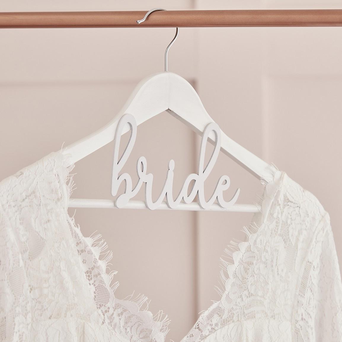 bride dress hanger