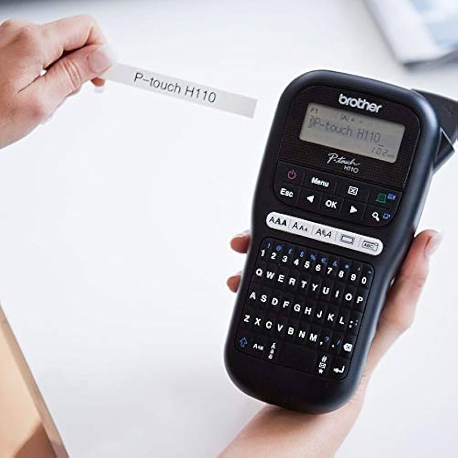 brother p-touch label maker black pt-h110