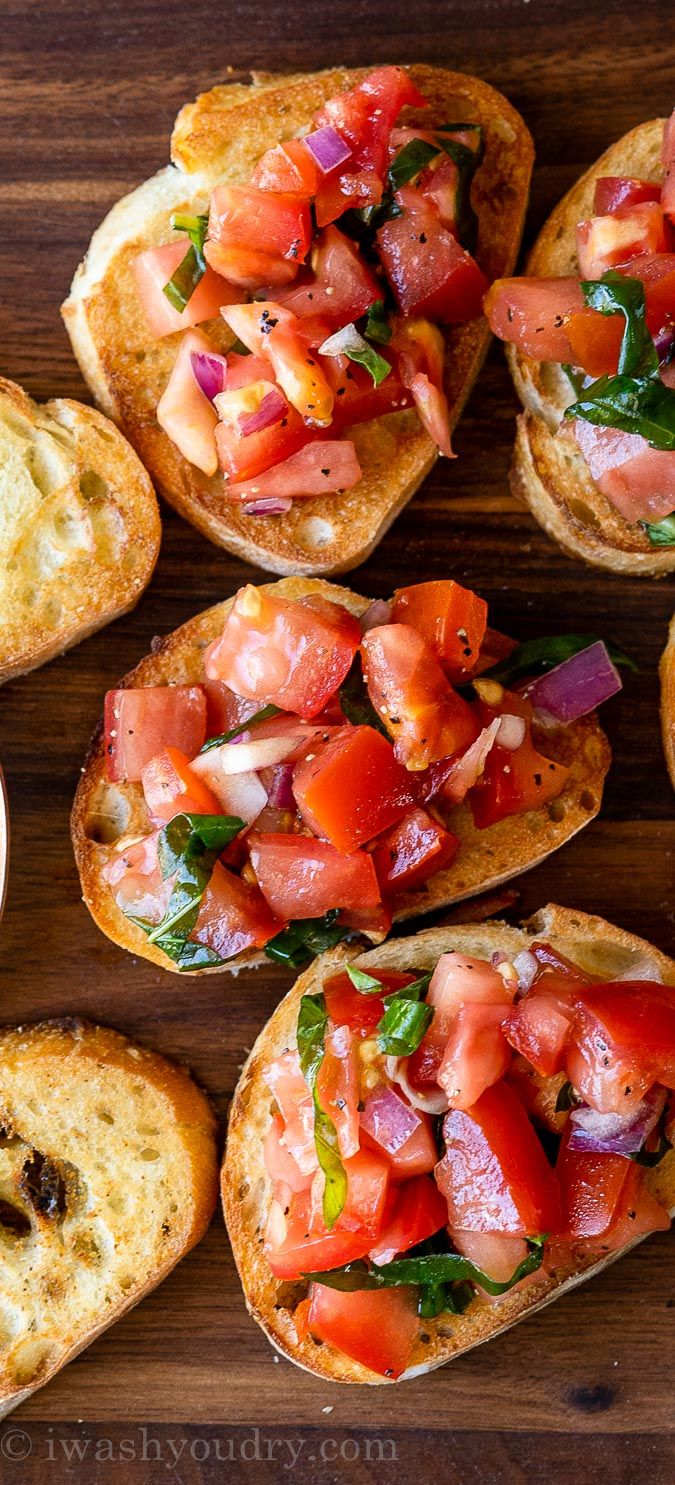 bruschetta pinterest