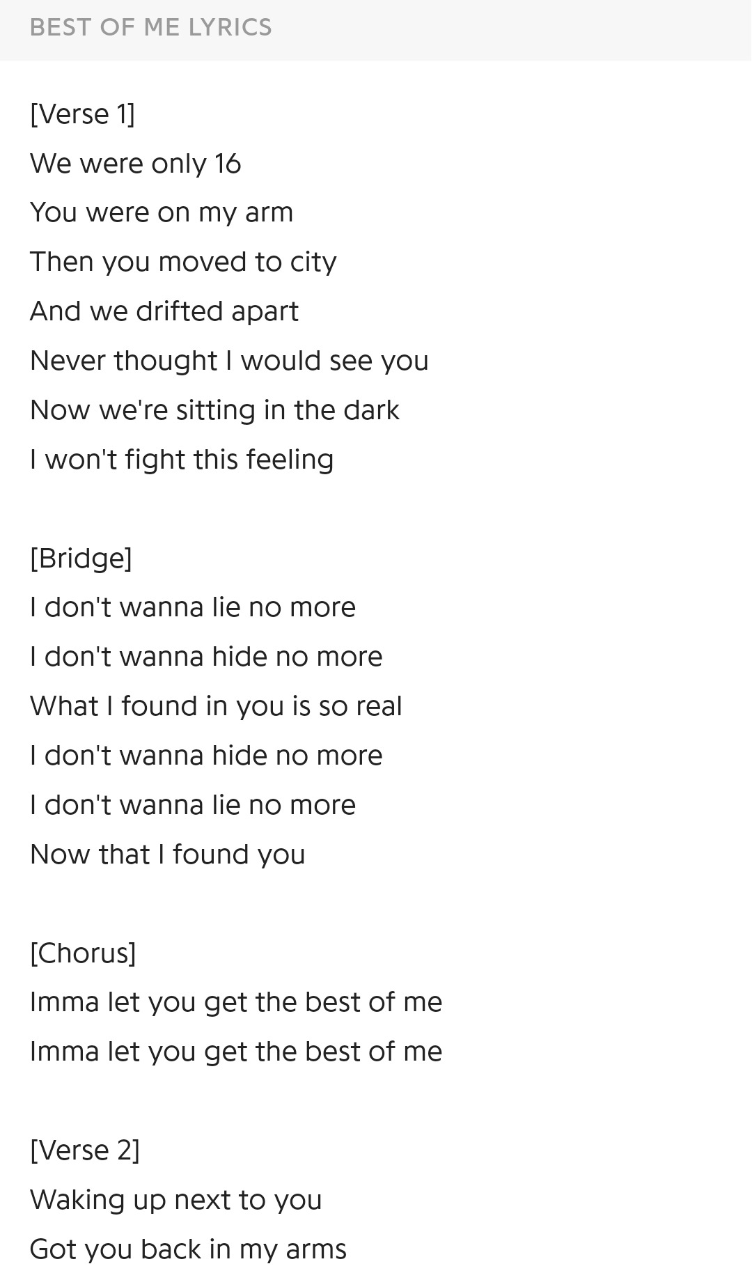 bts best of me easy lyrics