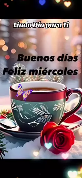 buenos dias miercoles