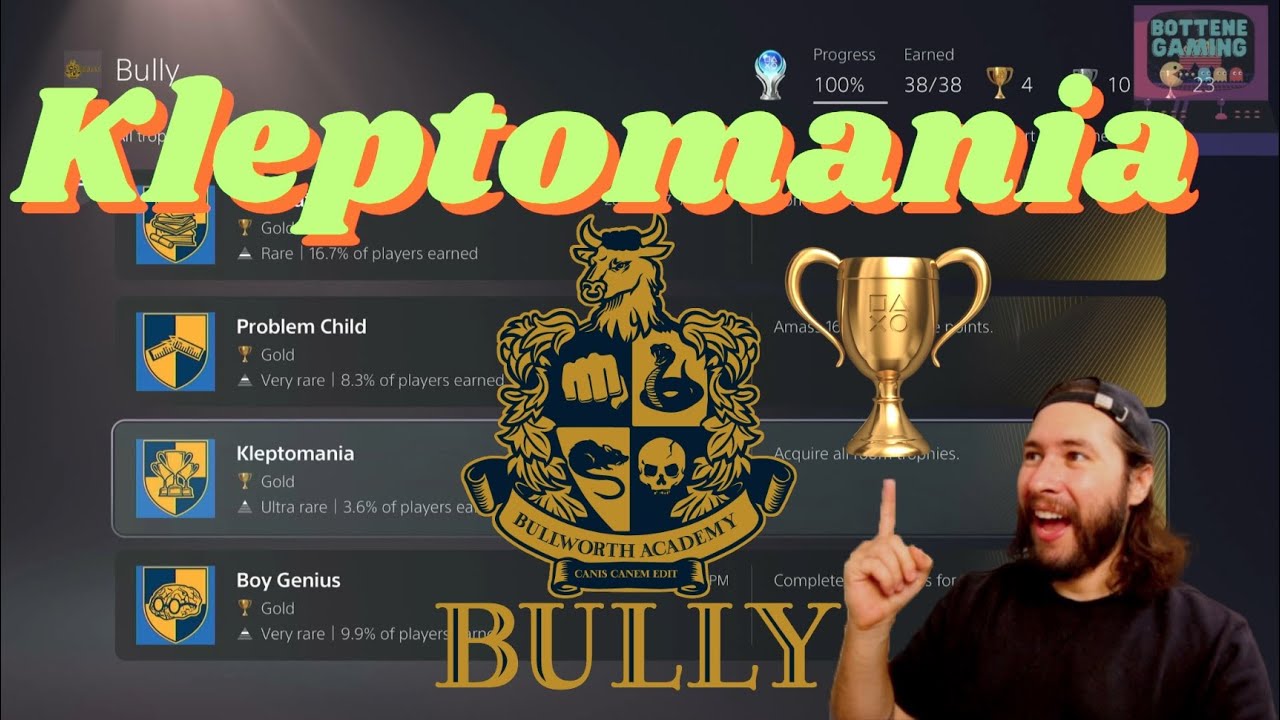 bully room trophy guide