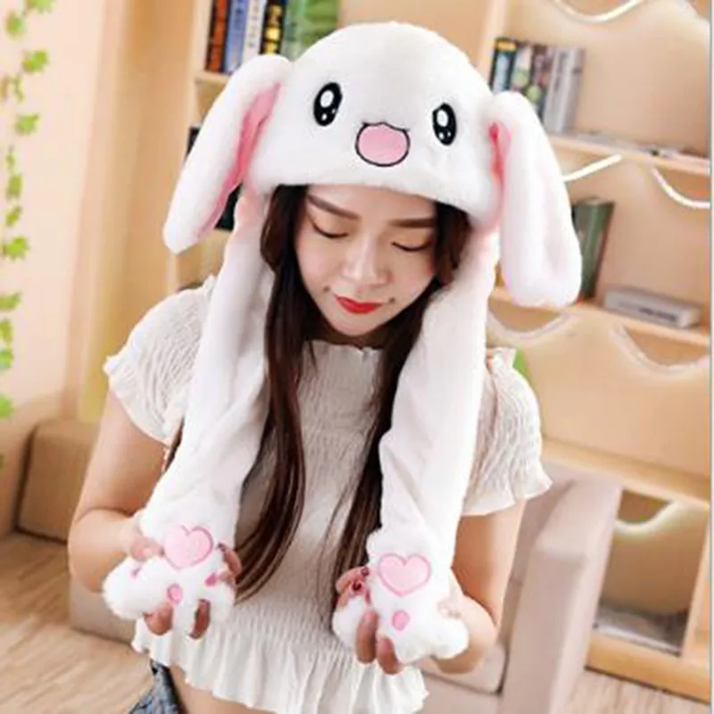 bunny hat with moving ears