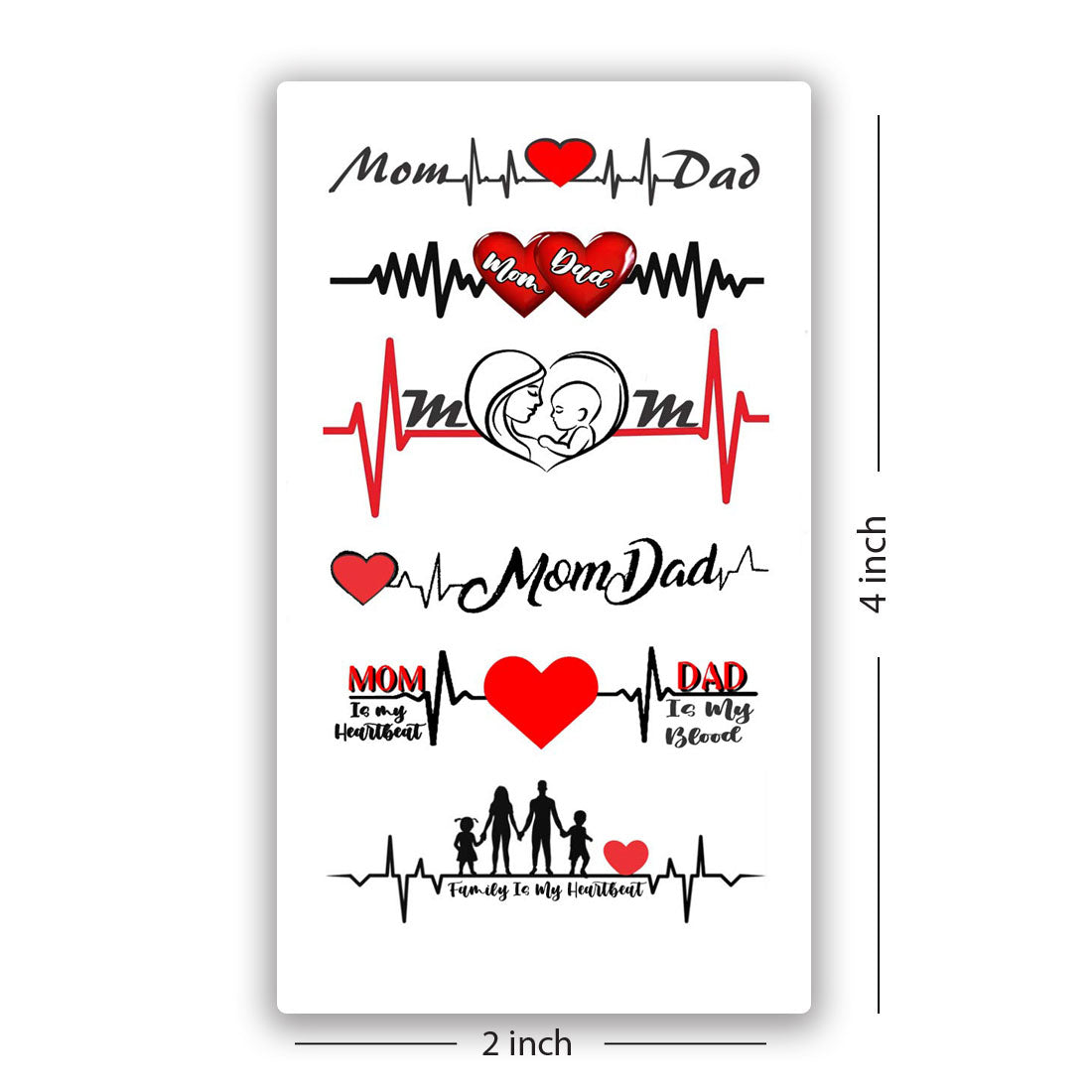 mom dad heartbeat