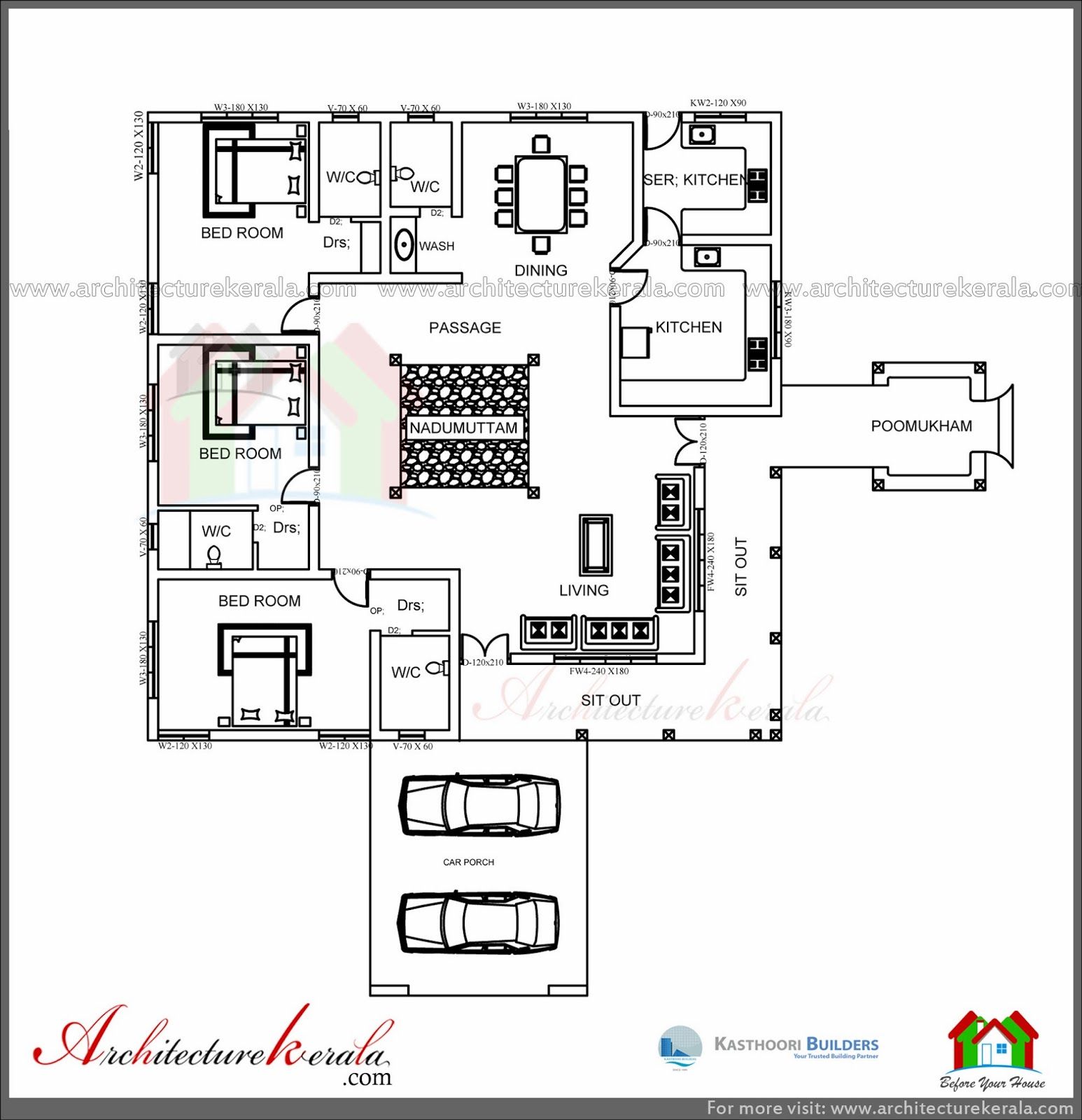 kerala traditional house plans with photos