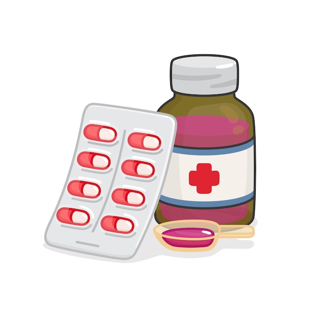 clip art pills