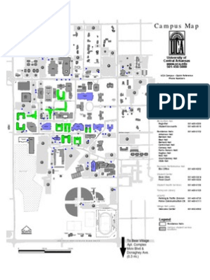 uca campus map conway arkansas