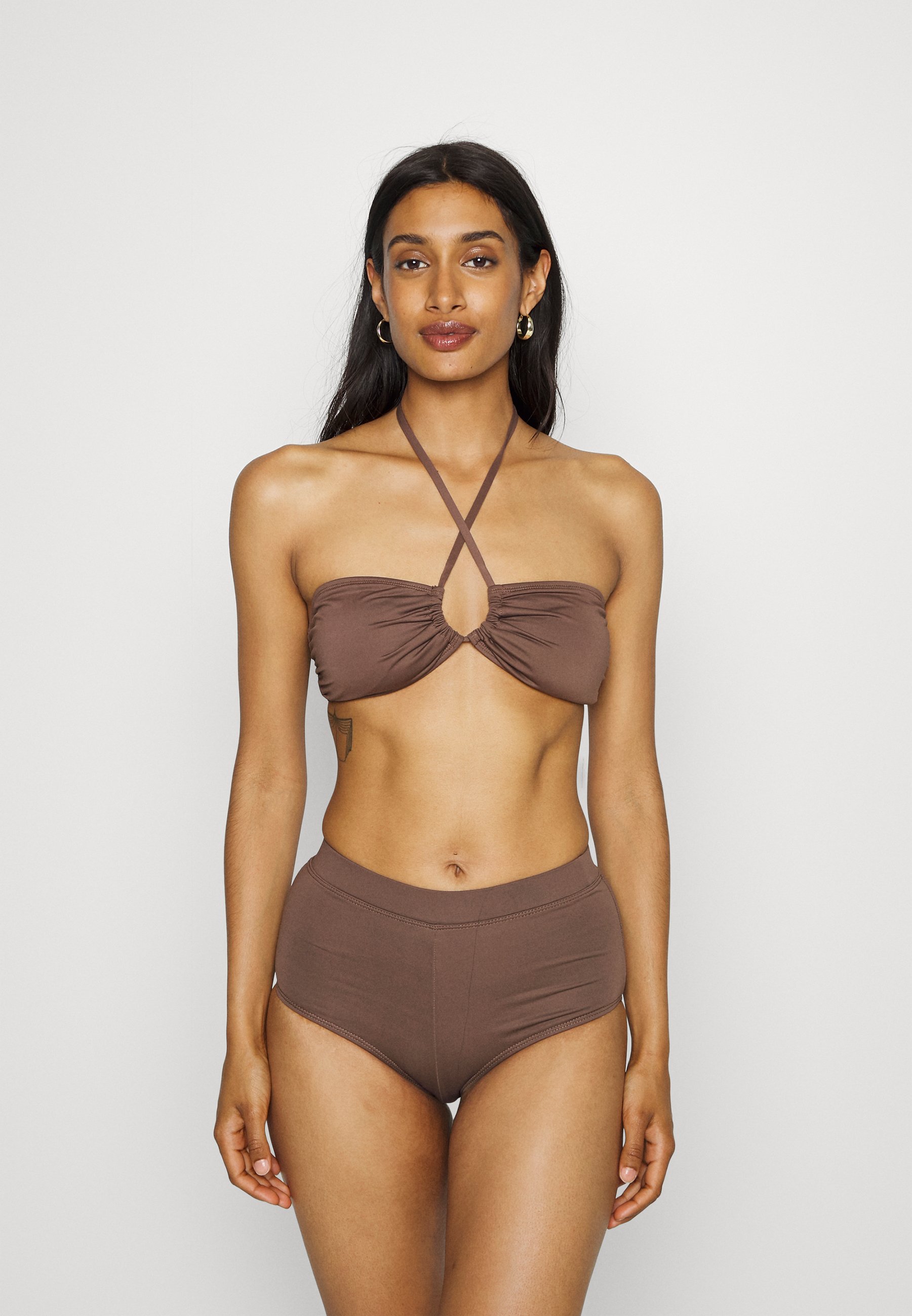 cotton on brown bikini