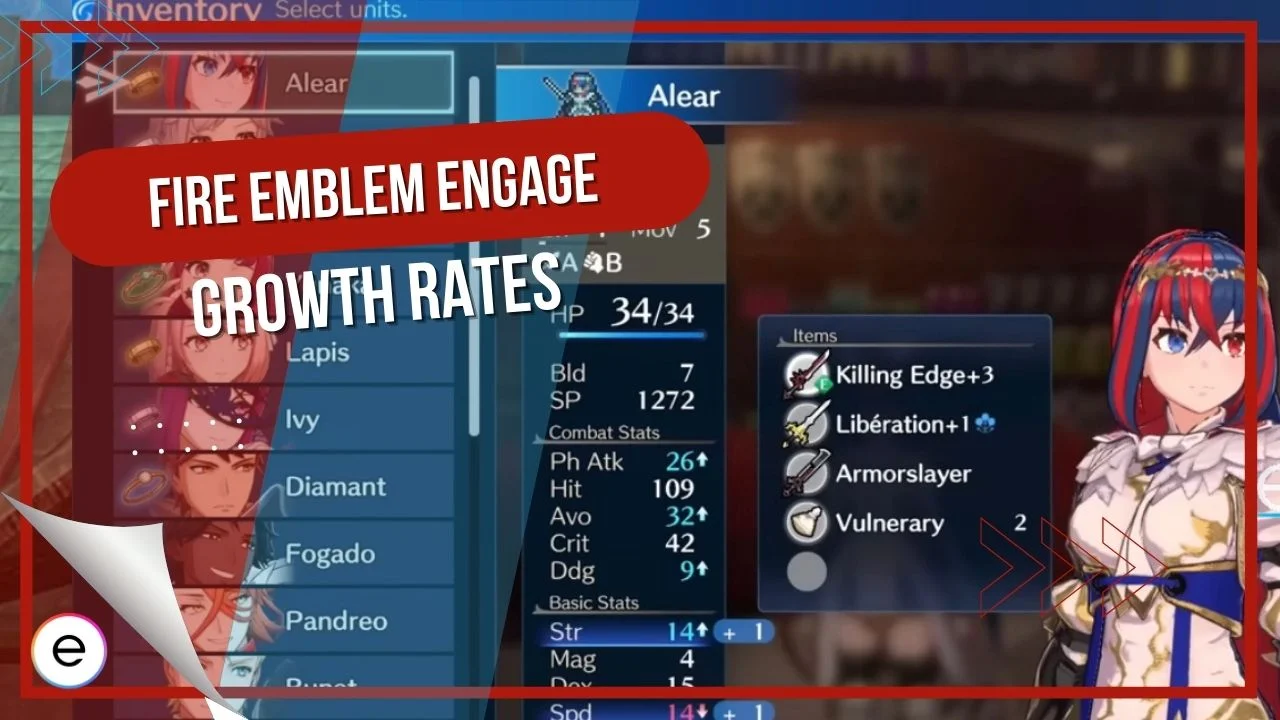 fire emblem engage character growth rates